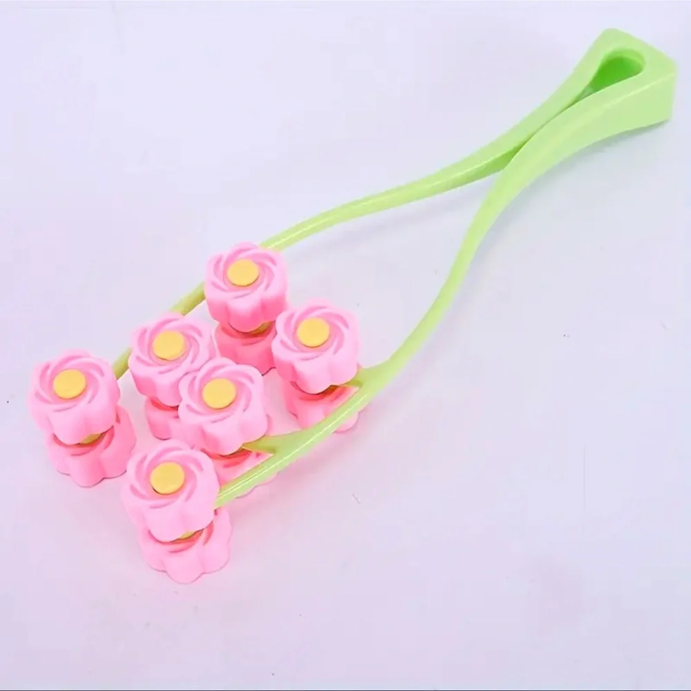Face Massager, Flower Design Massage Roller, Beauty Tool, NEW